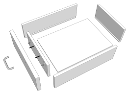 Learn how to make drawers, how to install drawer slides, and how to build a cabinet carcass. Tom Builds Stuff How To Build Drawer Boxes Diy Drawers Woodworking Cabinets Building Drawers