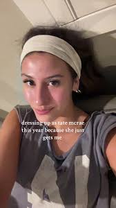 one of my many halloween costume ideas #fyp #utah #girlhood #tatemcrae