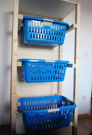 waschekorb regale diy waschekorb waschekorb
