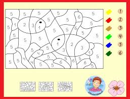 ‎fleur dagen op met paint by number! Kleuren Op Nummer Voor Kleuters Op Digibord Of Computer Op Kleuteridee Nl Kleuren Werkbladen Thema