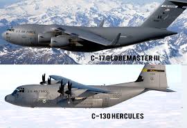 Additional roles include medical evacuation and airdrop duties. C 17 Vs C 130 Comparing The Two Cargo Aircraft Military Machine