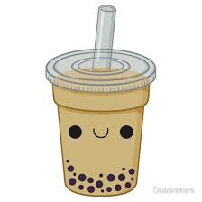 Hand drawn boba tea drinks vector illustration. Cute Bubble Tea Sticker By Daanrekers Cute Food Drawings Tea Wallpaper Cute Cartoon Food