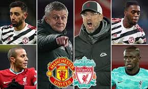 Sky sports live online, bein sports stream, espn free, fox sport, bt sports. Liverpool V Man United Tactical Preview Fernandes And Thiago Set For Battle Of Midfield Maestros Daily Mail Online