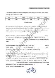 Past Tense Verbs Regular And Irregular Short Story Esl Worksheet By Wendyinhk