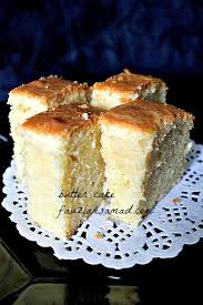 Untuk resepi kek butter ni terima kasih kepada puan azlina ina yang tempelkan pada pages nya.boleh la saya mencuba. Butter Cake Yang Gebu Dan Ringan Sangat