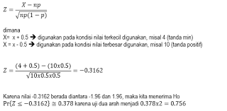 Mahasiswa akan dapat menghasilkan simpulan dari uji nonparametrik. Uji Tanda Sign Test Pelatihan Universitas Indonesia