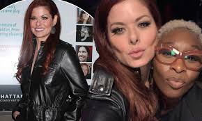 Please refer to our contemporary size chart. Debra Messing In Black Leather Jumpsuit Joins Cynthia Erivo At Broadway Opening Of Musical Choir Boy Daily Mail Online
