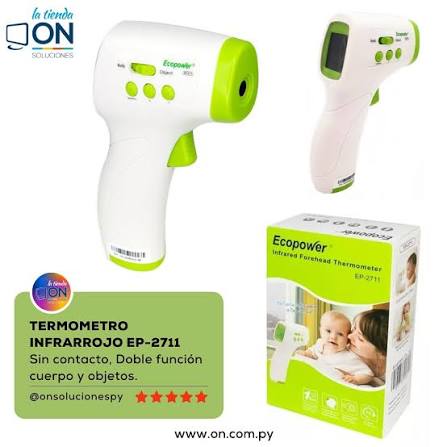 TERMOMETRO INFRAROJO ECOPOWER EP-2711