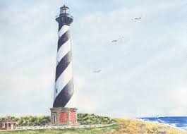 11 cape hatteras lighthouse premium video footage. Cape Hatteras Lighthouse Painting Outer Banks Original Watercolor North Carolina Coastal Painting Beach Wall Art Art Collectibles Watercolor Kromasol Com