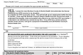 Free Form 2018 » flu shot consent form | Free Form