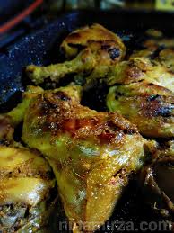 Cara memanggang ayam agar hasilnya juicy adalah tutup oven selama proses memasak. Resepi Ayam Bakar Oven Simple Resepi Book L