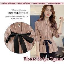 Mirip dengan blazer sebuah gaya perpaduan yang casual. Grosir Baju Wanita Wanita Blouse Model Lengan Murah Atasan Wanita Modis Kekinian Terbaru2020 Shopee Indonesia
