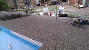 Relativ einfache und schnelle installation: Steinteppich Terrasse Steinteppich In Nrw