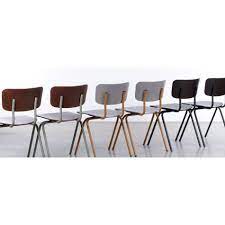 dykmeyer buisert industriele buisframe stoel zwart ral 9005 mat ebben de machinekamer stoelen thuisdecoratie eettafel stoelen