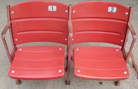 Original Cleveland Municipal Stadium Seat Pair Baseball Indians Football Browns Ebay Stadium Seats Baseball Stadium Baseball
