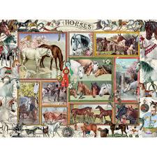 Maybe you would like to learn more about one of these? Horses Collage 1000 Piece Giant Jigsaw Puzzle Bits And Pieces Uk