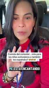 Comida del comedor: reto para niños en España