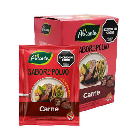 SABORISANTE EN POLVO CARNE