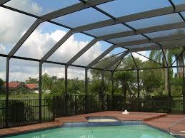 Screen Pool Enclosures Photos Tropical Pool Miami By Screen Patio Enclosures By Hyde S Screening Inc Houzz Au