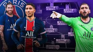 All information about paris sg (ligue 1) ➤ current squad with market values ➤ transfers ➤ rumours ➤ player stats ➤ fixtures ➤ news. Psg Mit Ramos Hakimi Co Endlich Zum Cl Titel Transfermarkt