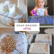 This coffee soap recipe hot process tutorial will walk you through the simple process of making a homemade coffee soap bar for you to use or gift to your coffee loving friends. Homemade Soap With Kids Tinkerlab
