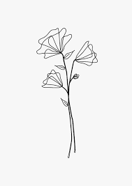 Black And White Flower Outline Tattoo Black White Illustrations Black Illustrations Tattoosfurpaare White Flower Tattoos Hand Embroidery Patterns Drawings