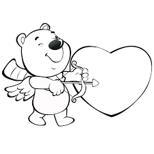 Place the squares in a hat or box. Valentine Colouring Pages For Kids Novocom Top
