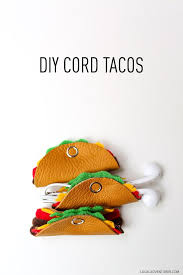 How To Make The Cutest Cord Tacos Diy Cord Organizer Diy Couture Tutoriel Et Bricolage
