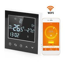 How to set heater thermostat. Wifi Heating Thermostat Sunjoy Infrared Heating Panels Bathroom Dryers Boilers