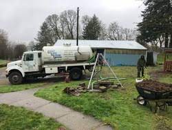 We pump septic tanks and holding tanks of all sizes. West Side Drain Noble Septic Service