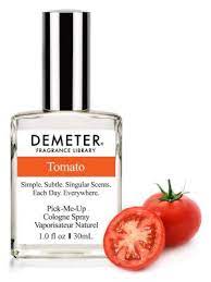 I asked peter to blind test this one to see if he had the same reaction. Tomato Demeter Fragrance Library