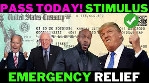 Today Emergency Second Stimulus Check Update Unemployment Benefits Youtube