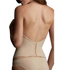 Low Back Strapless Bustier By Va Bien 1508 In 2020 Strapless Bustier Bras For Backless Dresses Wedding Undergarments