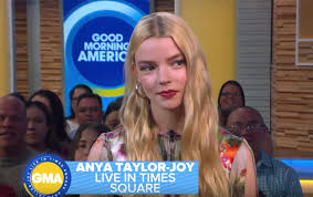 This is anya's first movie, and what she's able to accomplish with very little dialogue is extremely impressive. Anya Taylor Joy Visits Good Morning America Emma Movie Focus Features