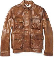 Designer Leather Jackets On Mr Porter Lederjacke Lederjacke Manner Rugged Style
