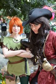 Pan And Hook By Rougeleaderred On Deviantart Disney Cosplay Cosplay Costumes Peter Pan Cosplay