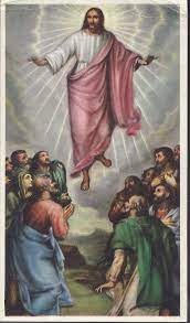 Nel giorno dell'ascensione gesù, prima di salire al padre, manda nel mondo i suoi testimoni: Ascension Of Jesus Santino As015 336 And Eb Ebay