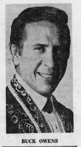 This is about 1952, this is country singer Jean Shepard at the microphone  and a young Buck Owens playing lead guitar to her right, lower left in  photo. This was at Capitol