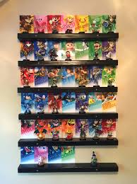 How To Amiibo Wall Display Amiibo News Amiibo Alerts Video Game Decor Amiibo Display Wall Display