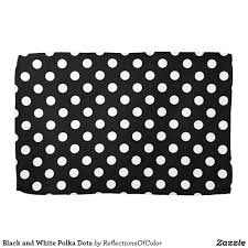 Black And White Polka Dot Hand Towels Black And White Polka Dots Kitchen Towel Zazzle Com Polka Dots Dots Black And White