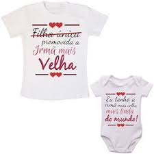 Camiseta Promovida A Irmã Mais Velha Camiseta Irma Mais Velha No Elo7 Chemise Ce349d Em 2020 Irmas Mais Velhas Camiseta Namorados Camiseta