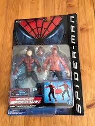 I loved the original spidey films growing up. Wrestler Spider Man Toybiz Movie Series 3 2002 Marvel Action Figure Complete Spiderman Marvel Toys Marvel Action Figures
