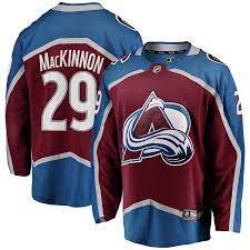 Nathan raymond mackinnon (born september 1, 1995) is a canadian professional ice hockey centre and alternate captain of the colorado avalanche of the national hockey league (nhl). Men S Fanatics Branded Nathan Mackinnon Burgundy Colorado Avalanche Breakaway Player Jersey