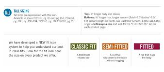 Size Chart Holloway