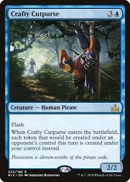 Stybs has played magic the world over, writing and drafting as part of the event coverage team and slinging commander everywhere his decks will fit. Crafty Cutpurse Rivals Of Ixalan Rix 33 Scryfall Magic The Gathering Search