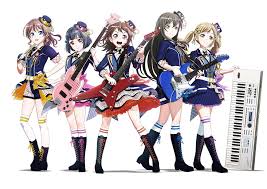 This time it's about roselia! Bang Dream Girls Band Party Visual Cloth Roselia Pastel Palettes Afterglow Unisex Clothing Shoes Accessories Unisex Key Chains