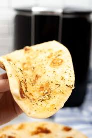Preheat the air fryer to 375°. Naan Recipe How To Make Tasty Garlic Naan Bread Recipe