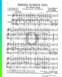  mack's stroll/the getaway (chase scene) (the mack/soundtrack version). Bibbidi Bobbidi Boo Sheet Music Piano Voice Pdf Download Streaming Oktav
