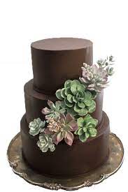 Succulent Wedding Cake Decorations Succulent Wedding Cakes Chocolate Wedding Cake Wedding Cake Decorations