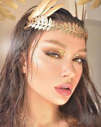 Featuring Makeup Art On Instagram Choose Your Favourite 1 8 Tag Your Friends Follow Us Goddess Costume Makeup Goddess Makeup Gold Makeup Looks